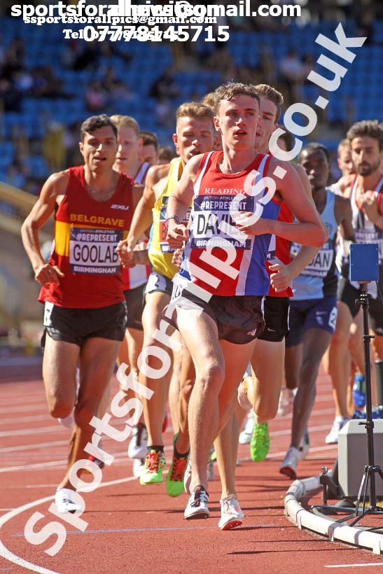 Mens 5000 metres, World Championship Team Trials, Alexander Stadium, Birmingham